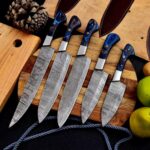 Damascus Knife Set