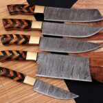 Damascus Knife Set