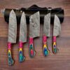 Damascus Knife Set