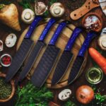 Damascus Knife Set