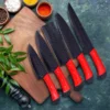 Damascus Knife Set