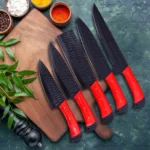 Damascus Knife Set