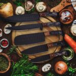 Damascus Knife Set