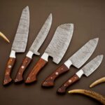 Damascus Knife Set