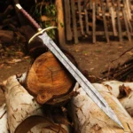 Custom Hand Forged Damascus Steel Viking Sword