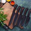 Damascus Knife Set