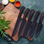 Damascus Knife Set