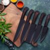 Damascus Knife Set