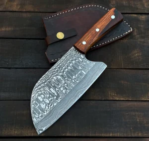 Damascus Cleaver