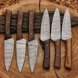 Damascus Steak Knives