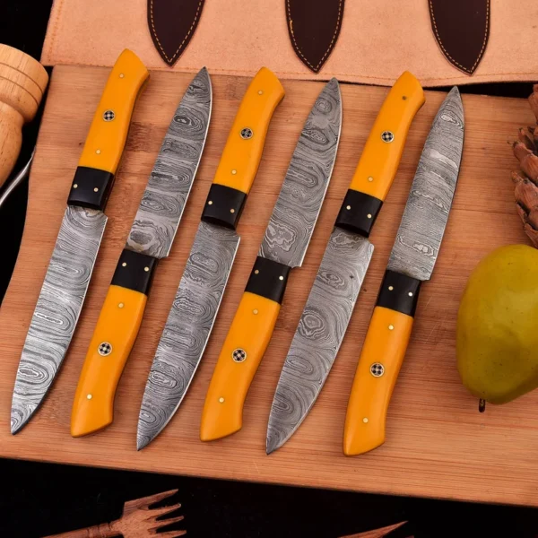 Damascus Steak Knife