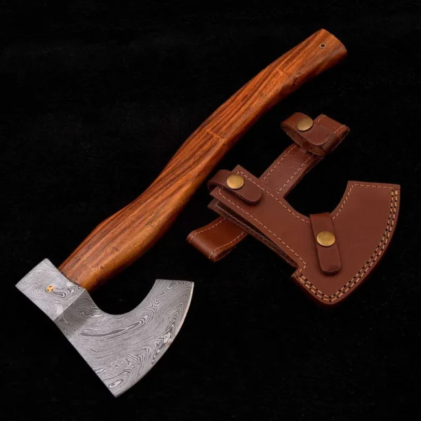 Damascus axe