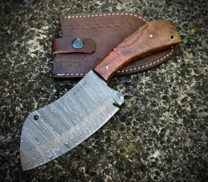 Damascus Cleaver