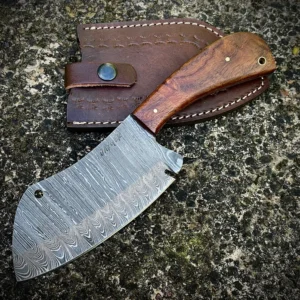 Damascus Cleaver