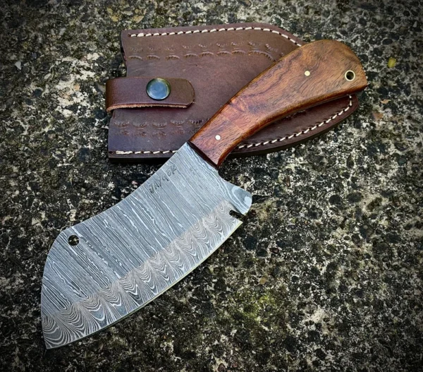 Damascus Cleaver