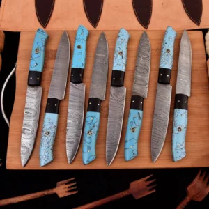 Damascus Steak Knife