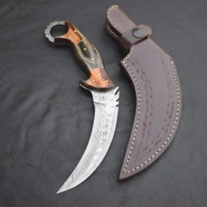 Damascus Karambit