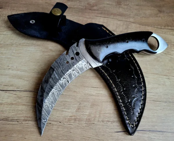 Damascus Karambit