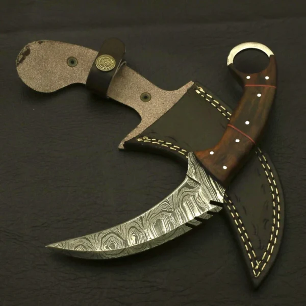 Damascus Karambit