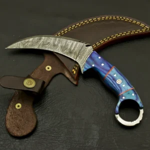 Damascus Karambit