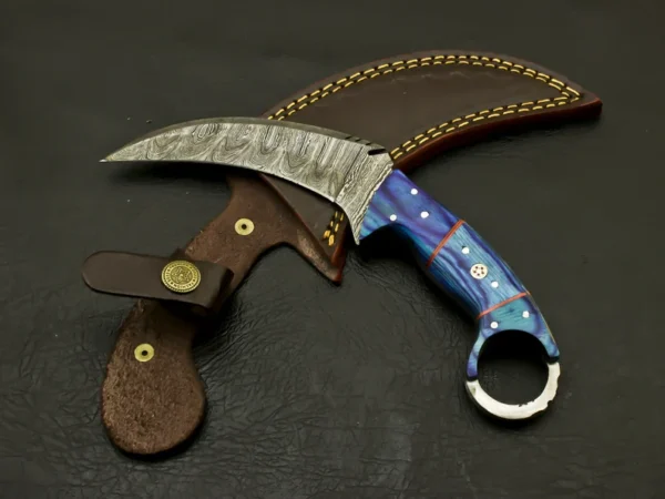 Damascus Karambit