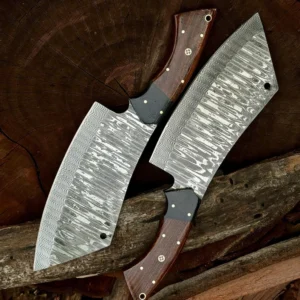 Damascus Cleaver