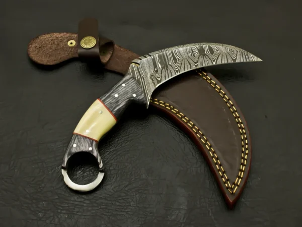 Damascus Karambit