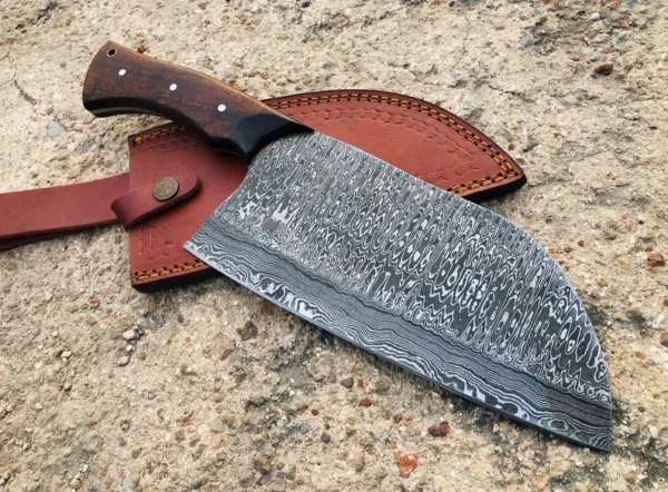 Damascus Cleaver