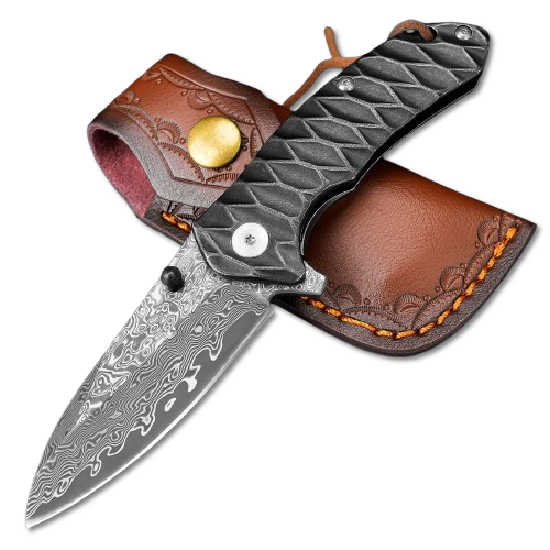 Damascus Pocket Knife​​